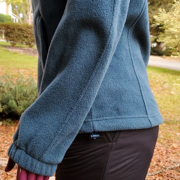 Columbia Fleece jacket Teal color - Picture 3 of 5